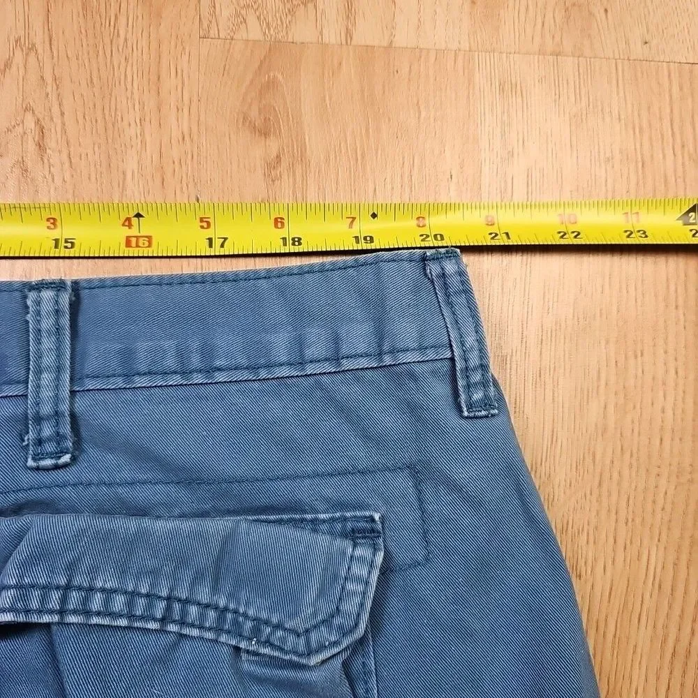 Wrangler Shorts Mens‎ 40  Blue Cargo Pockets Outdoor Hiking canvas Hiking